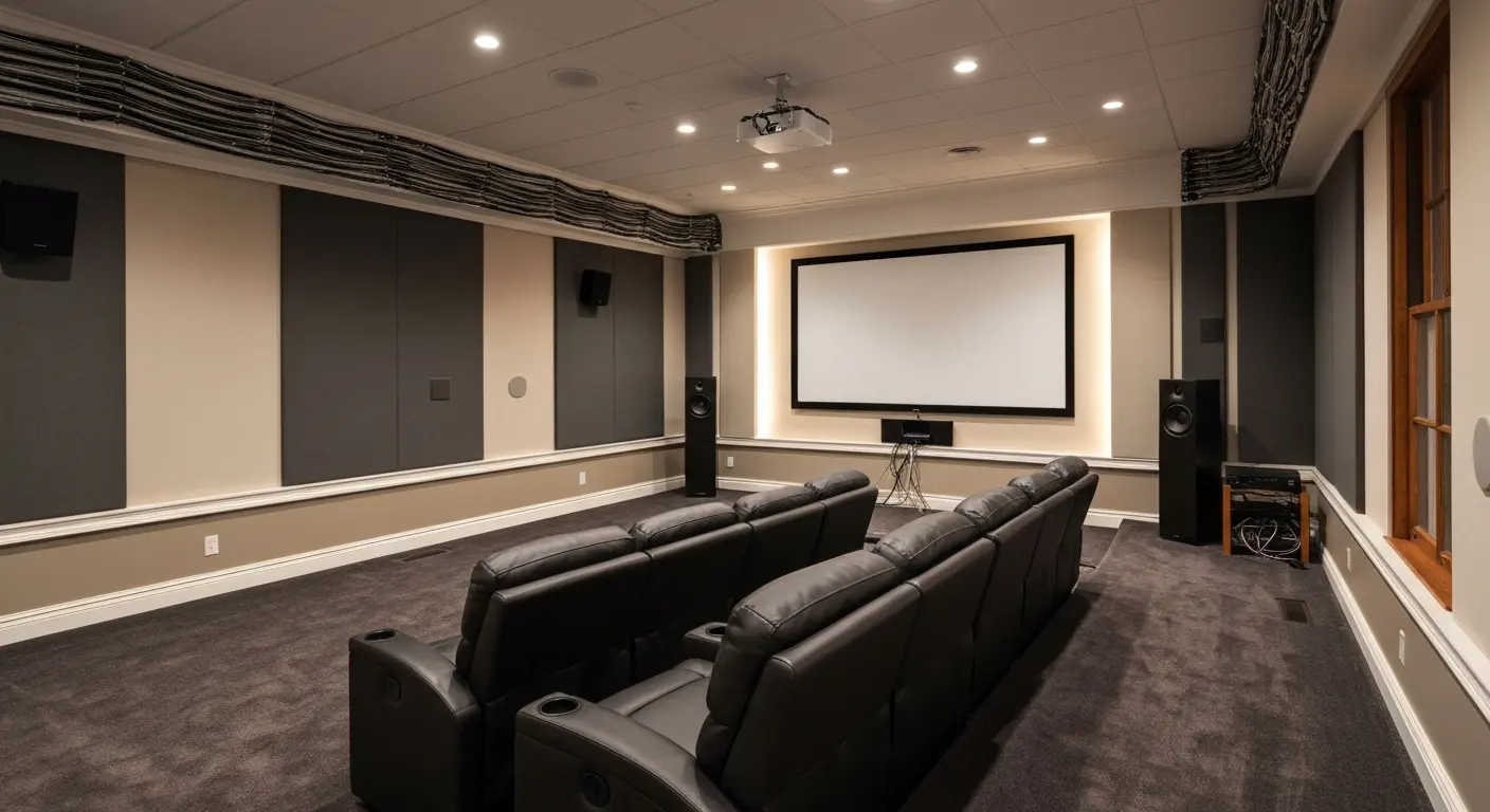 Home theater room design