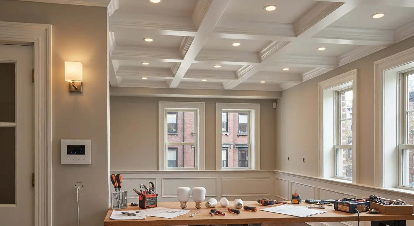 Smart lighting control