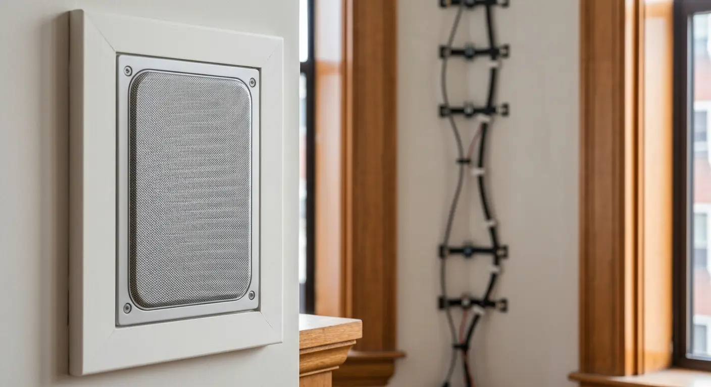 In-ceiling and in-wall speaker installation