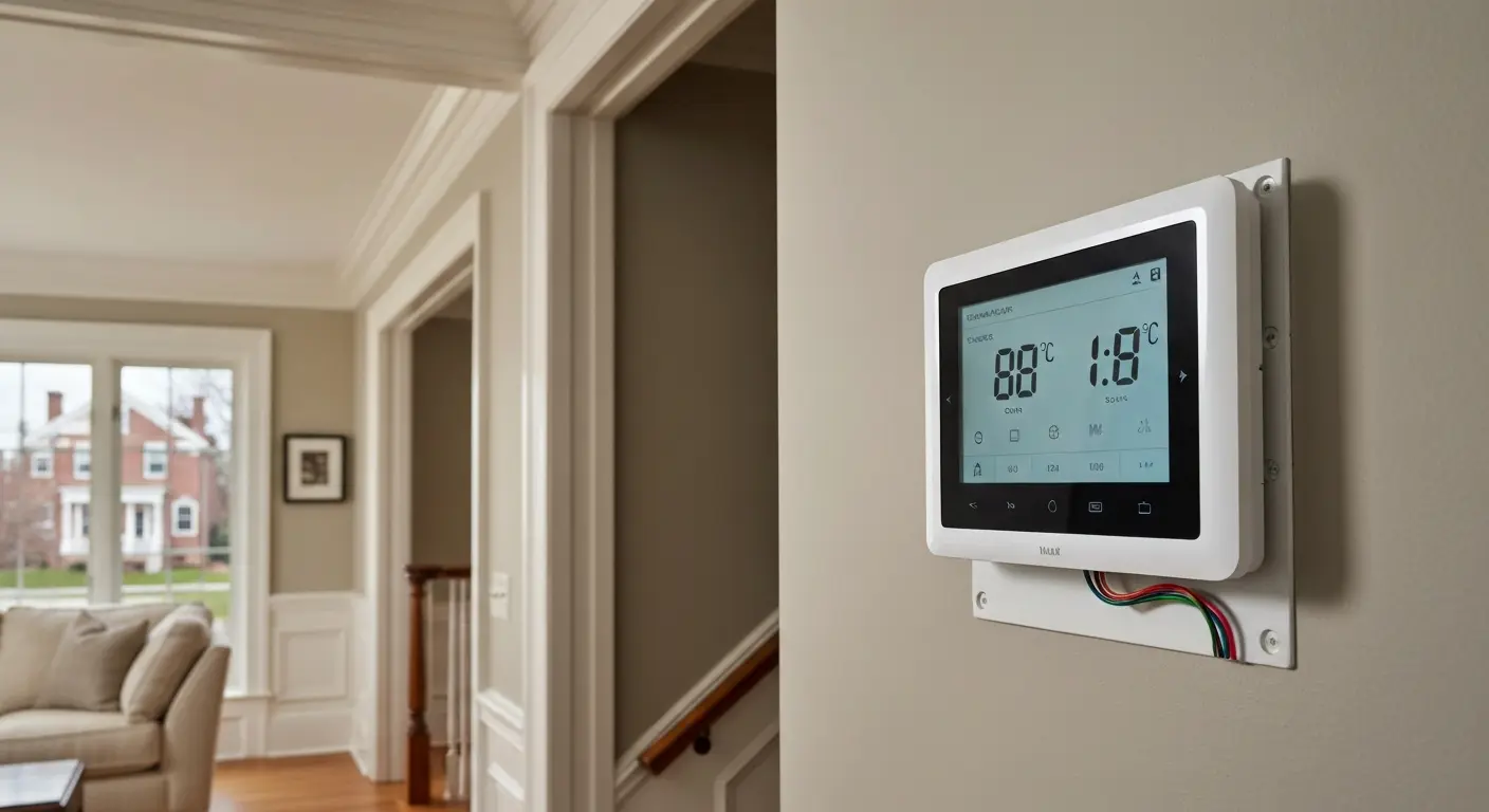 Smart thermostat setup