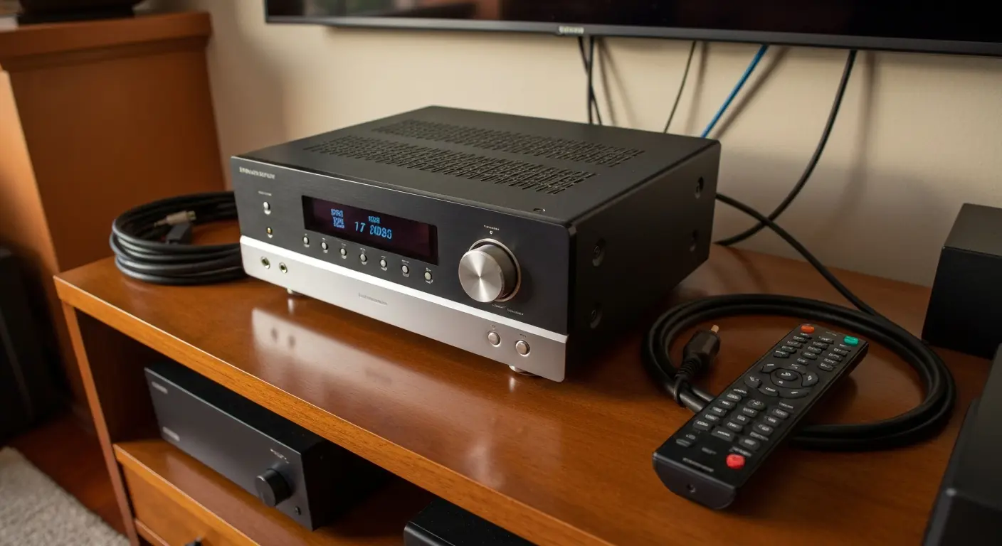 Receiver and universal remote setup