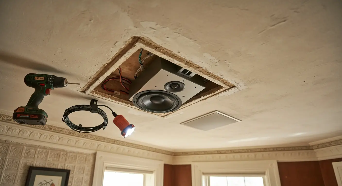 Surround sound installation