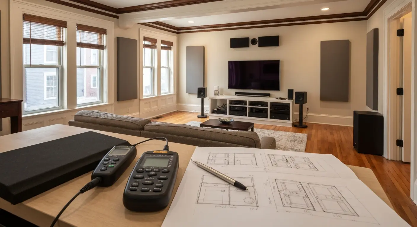 Home theater design consultation