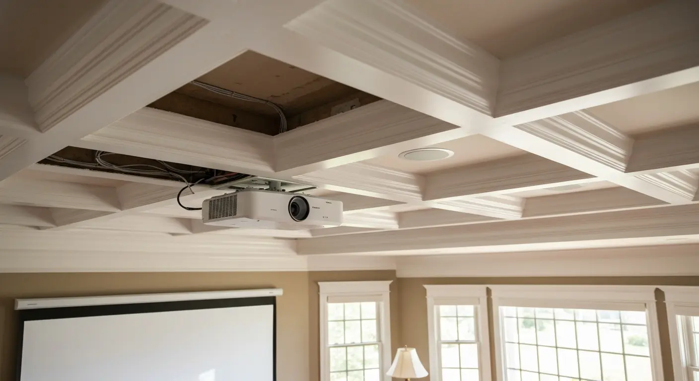 Projector and surround sound integration