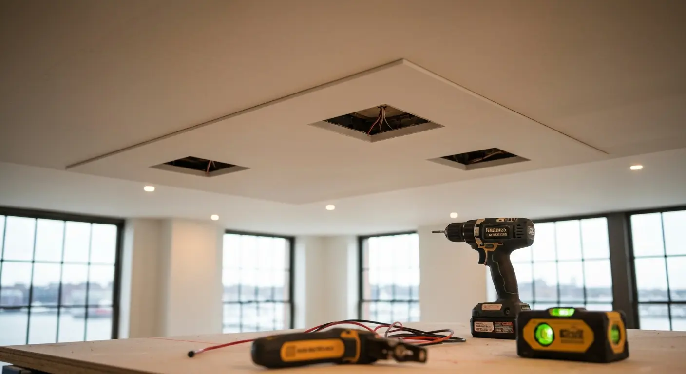 In-wall speaker installation