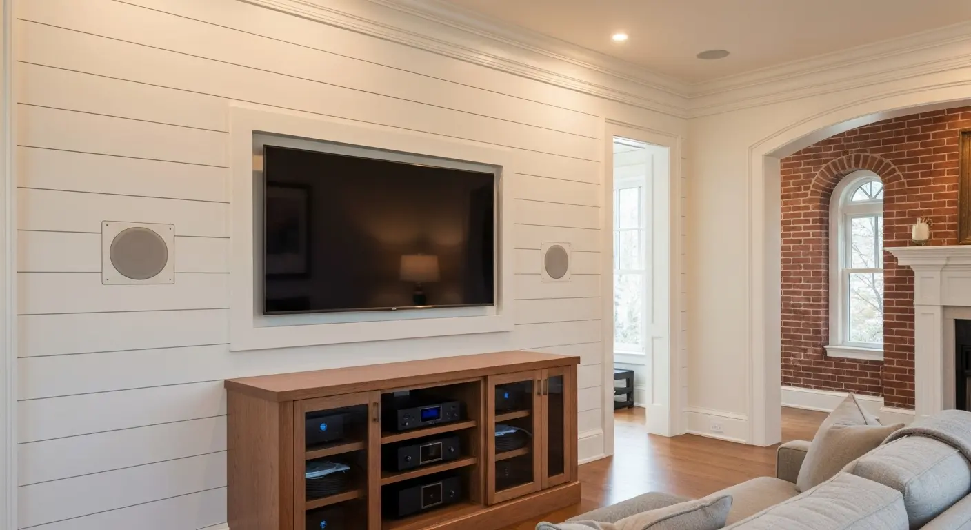 Home audio system setup
