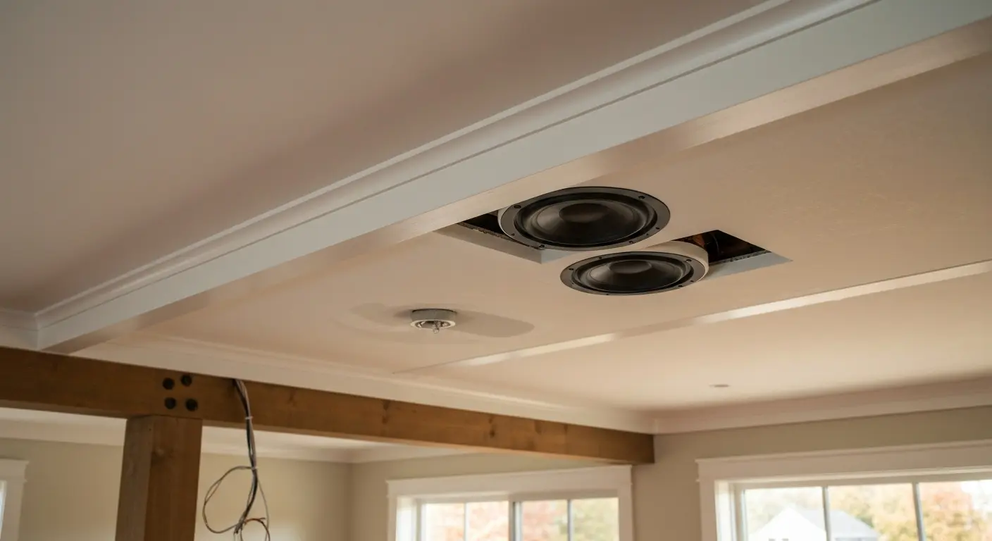 Surround speaker installation