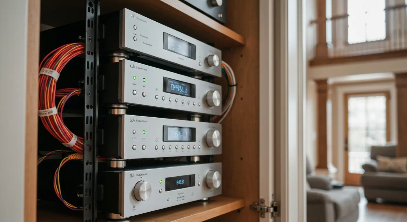Receiver and universal remote installation