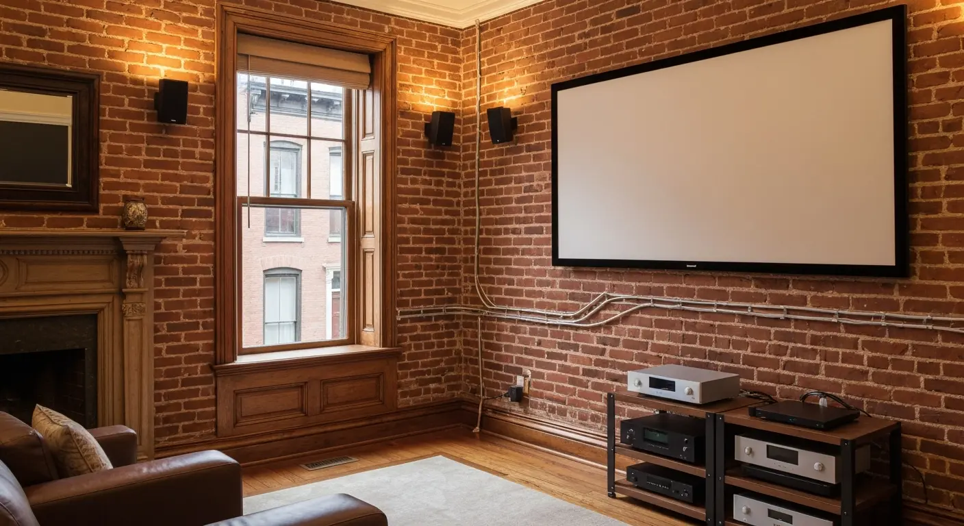 Home theater installation