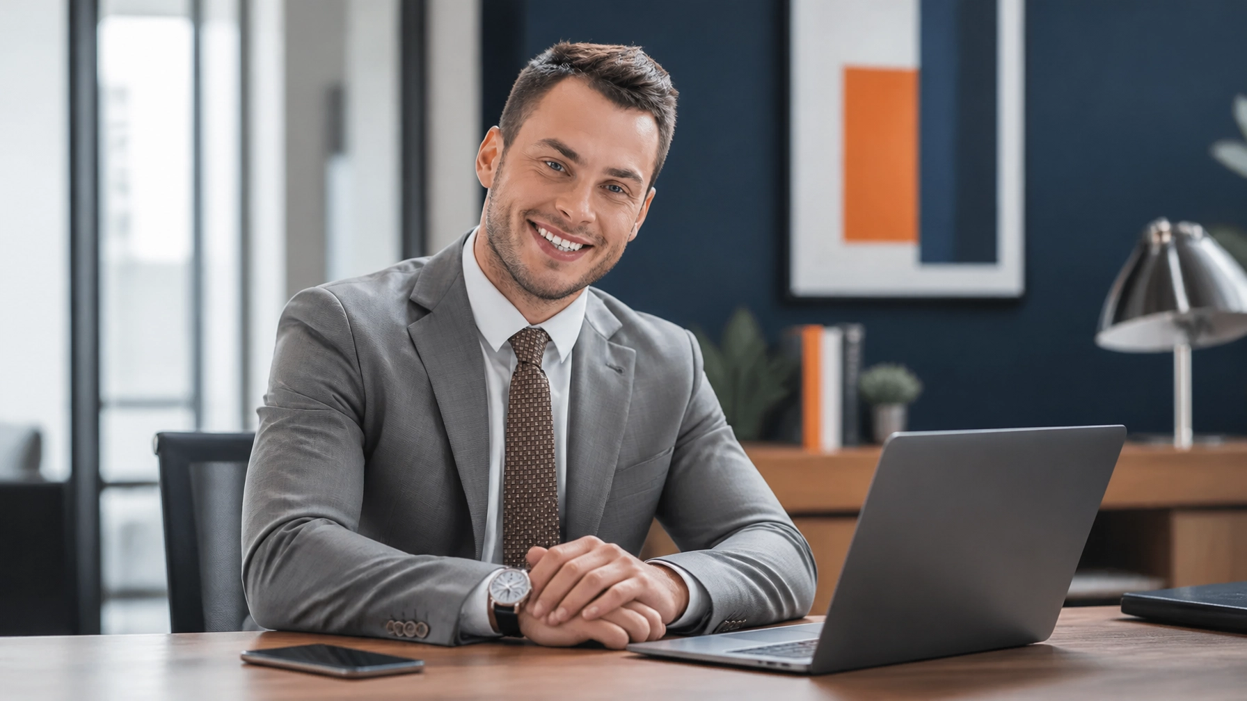 Real estate investor reviewing booked, pre-qualified seller appointments the AI handled
