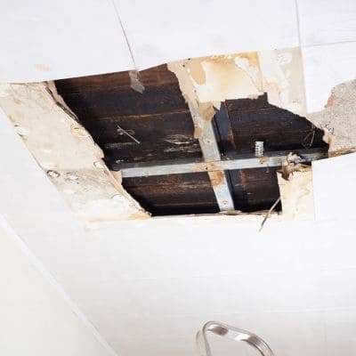 drywall ceiling water damaged 