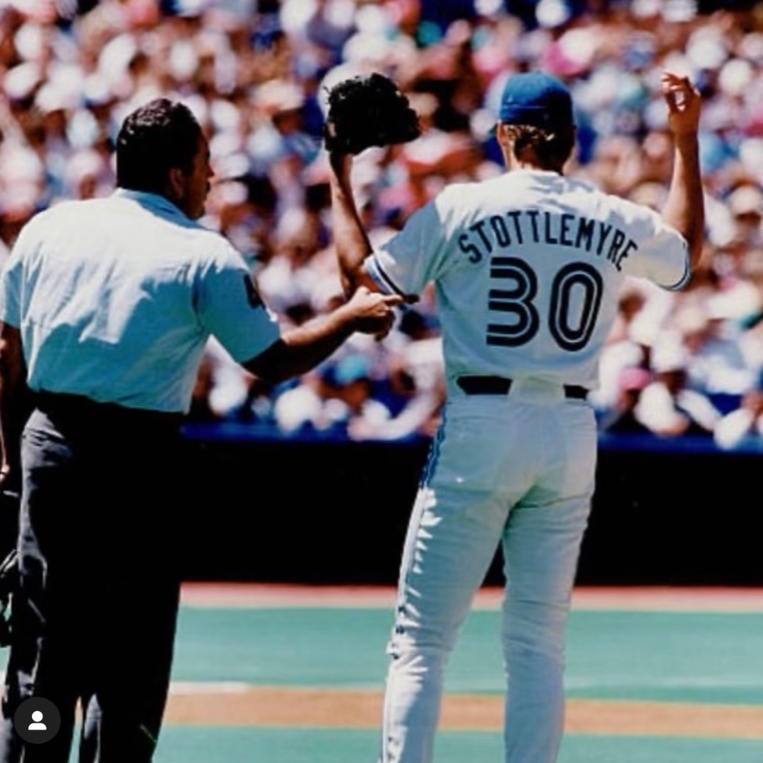 Todd Stottlemyre competing