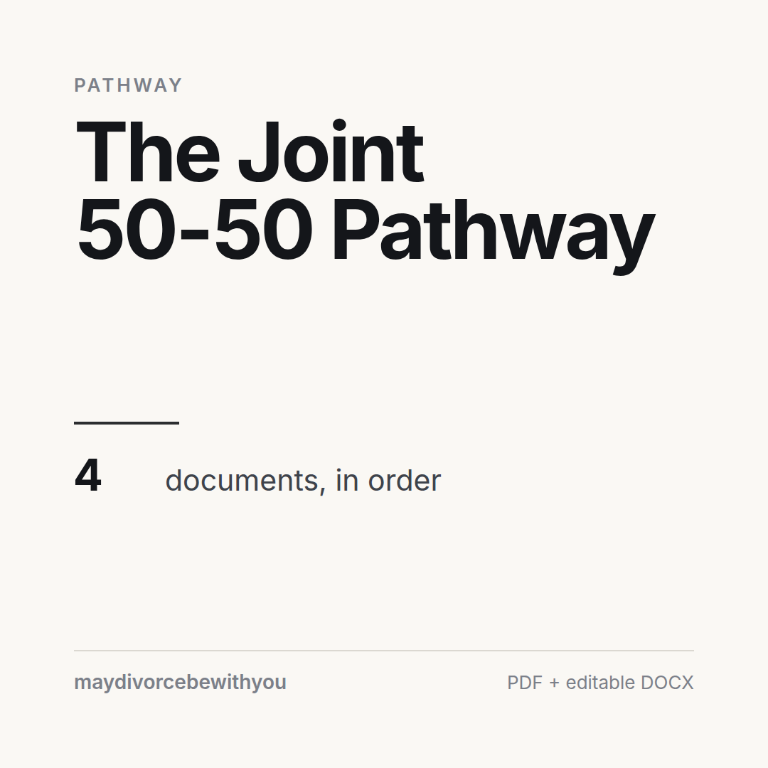 Joint 50/50 Pathway