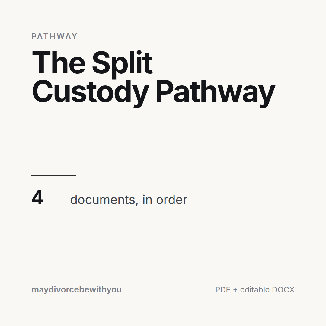 Split Custody Pathway
