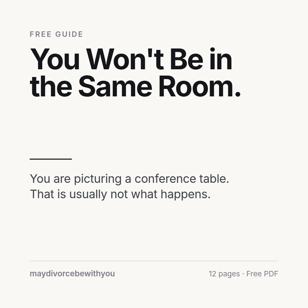 You Won’t Be in the Same Room.