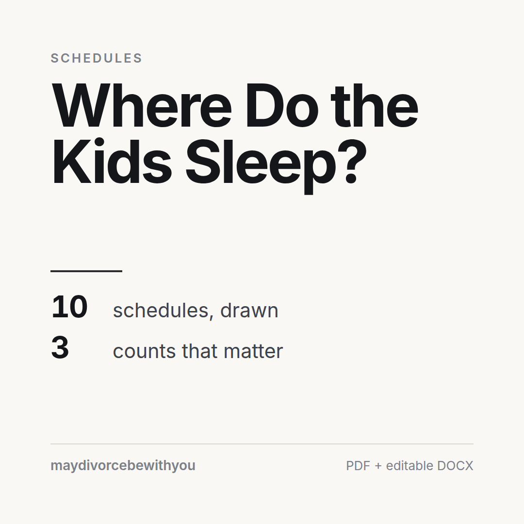 Where Do the Kids Actually Sleep?