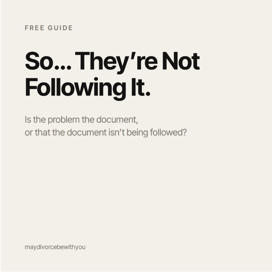 So… They’re Not Following It