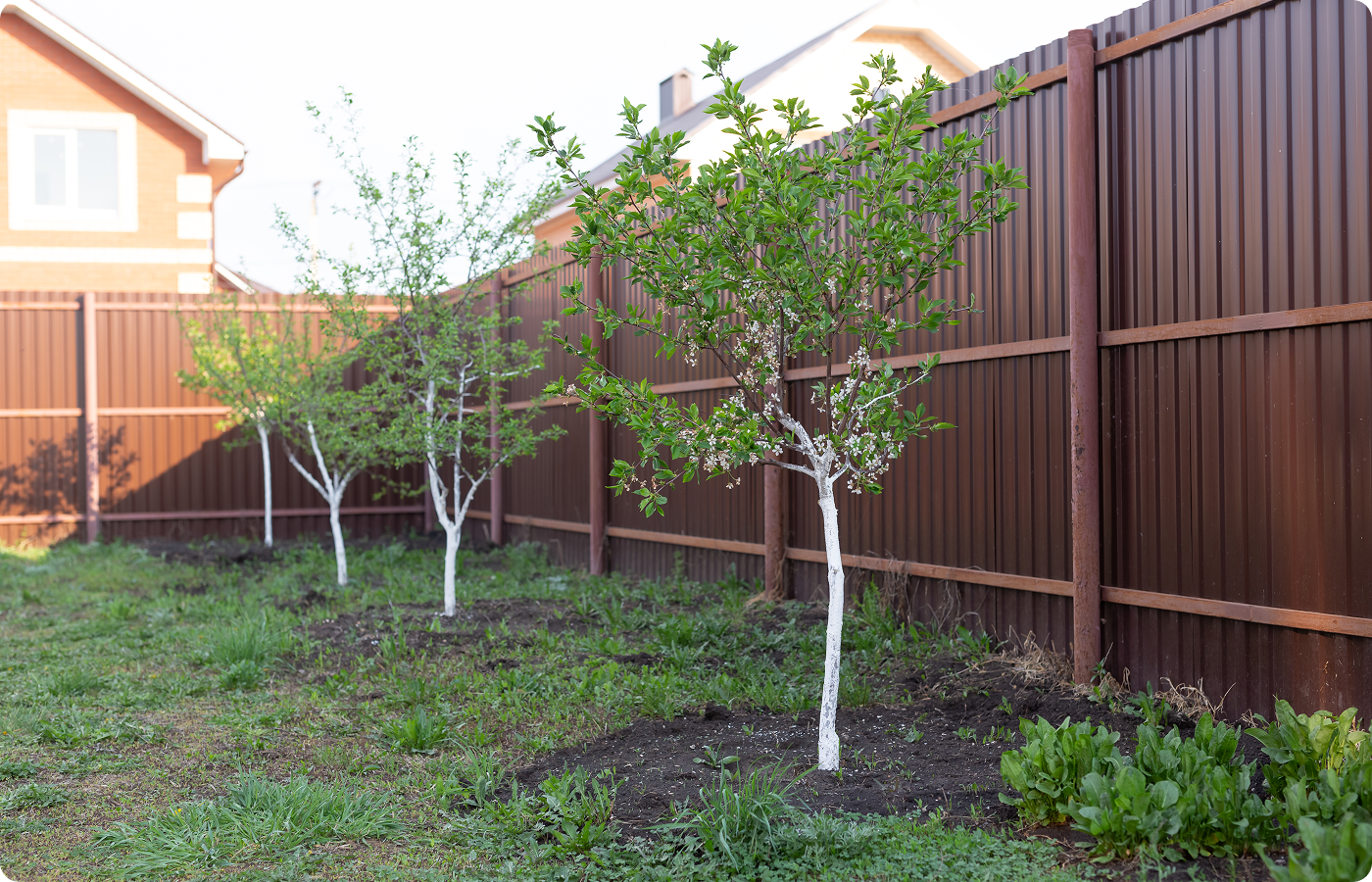 Vinyl fencing install