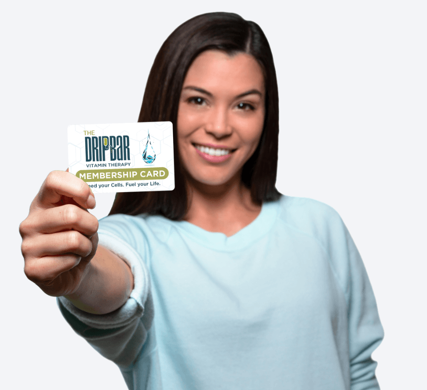The DRIPBaR Carrollwood membership card