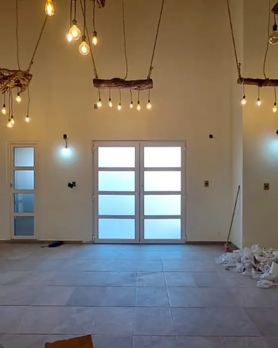 Puertas francesas de PVC blanco
