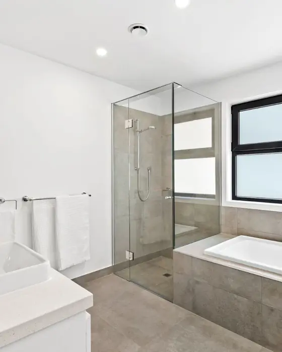 Cancel de baño en escuadra de cristal templado