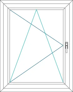 Ventana de PVC oscilobatiente