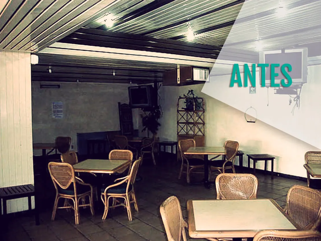 Bar antes de la obra