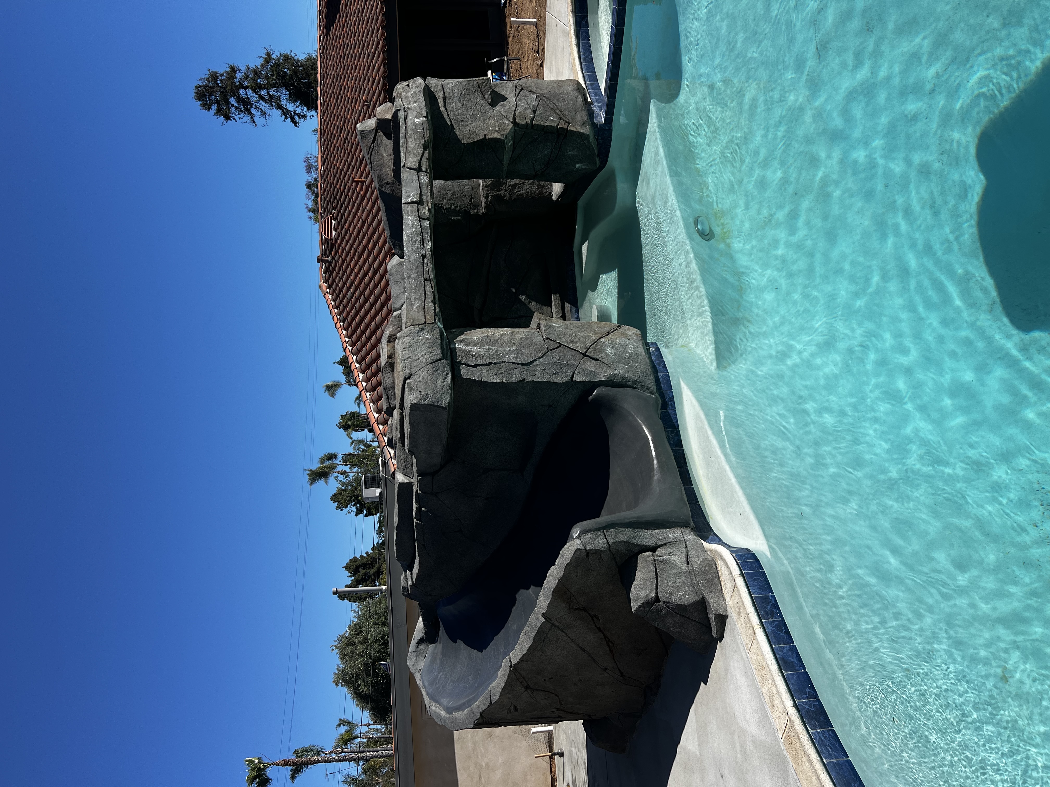 Garza Pools project — pergolas and shade structures