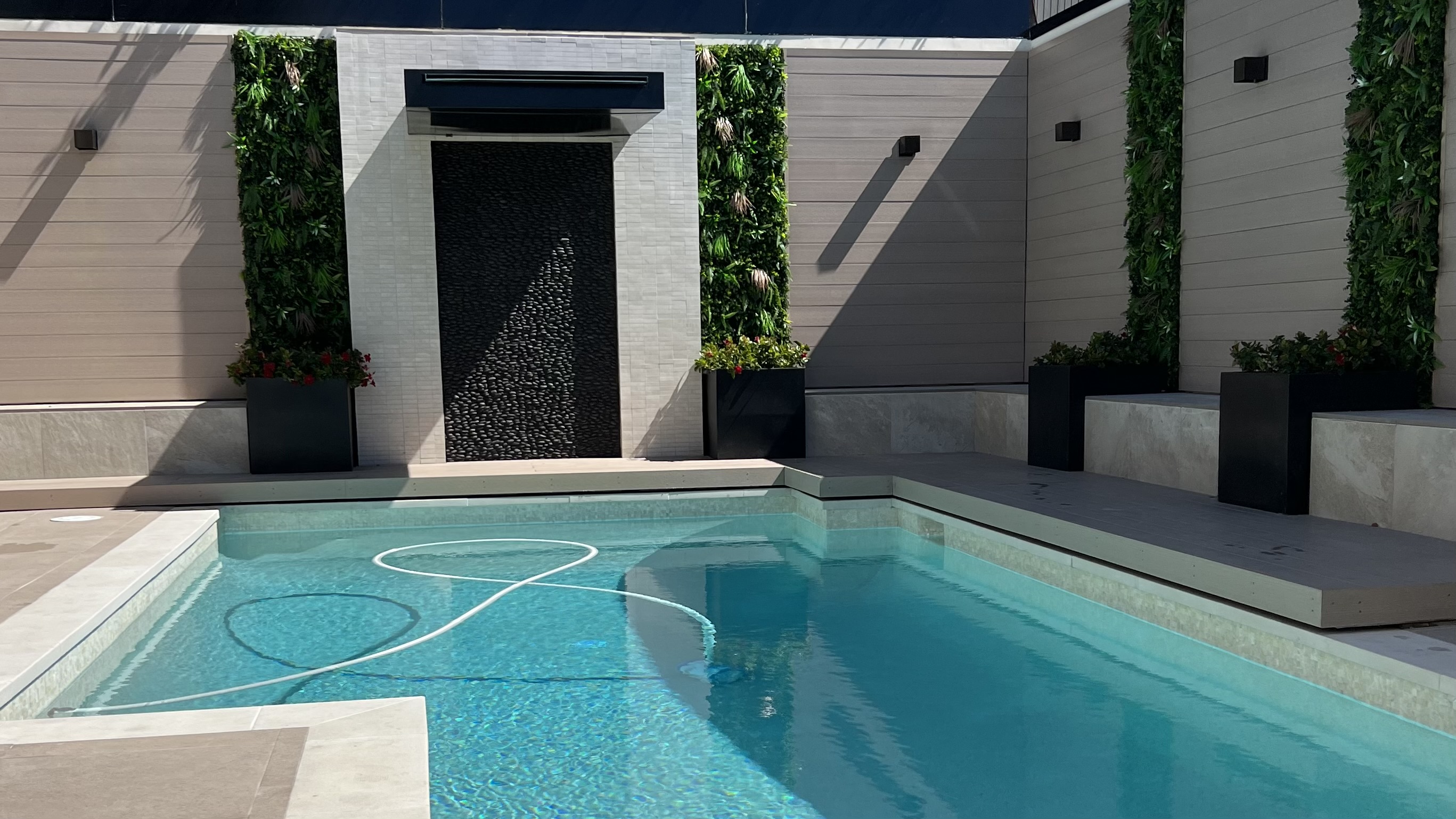 New pool construction