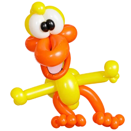 Balloon duck mascot of Brettso the Great.