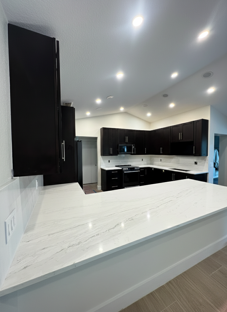 Kitchen remodel by Marble Mavericks