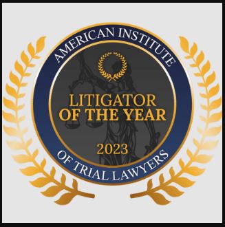Insignia: Litigator of the Year 2023, American Institute of Trial Lawyers