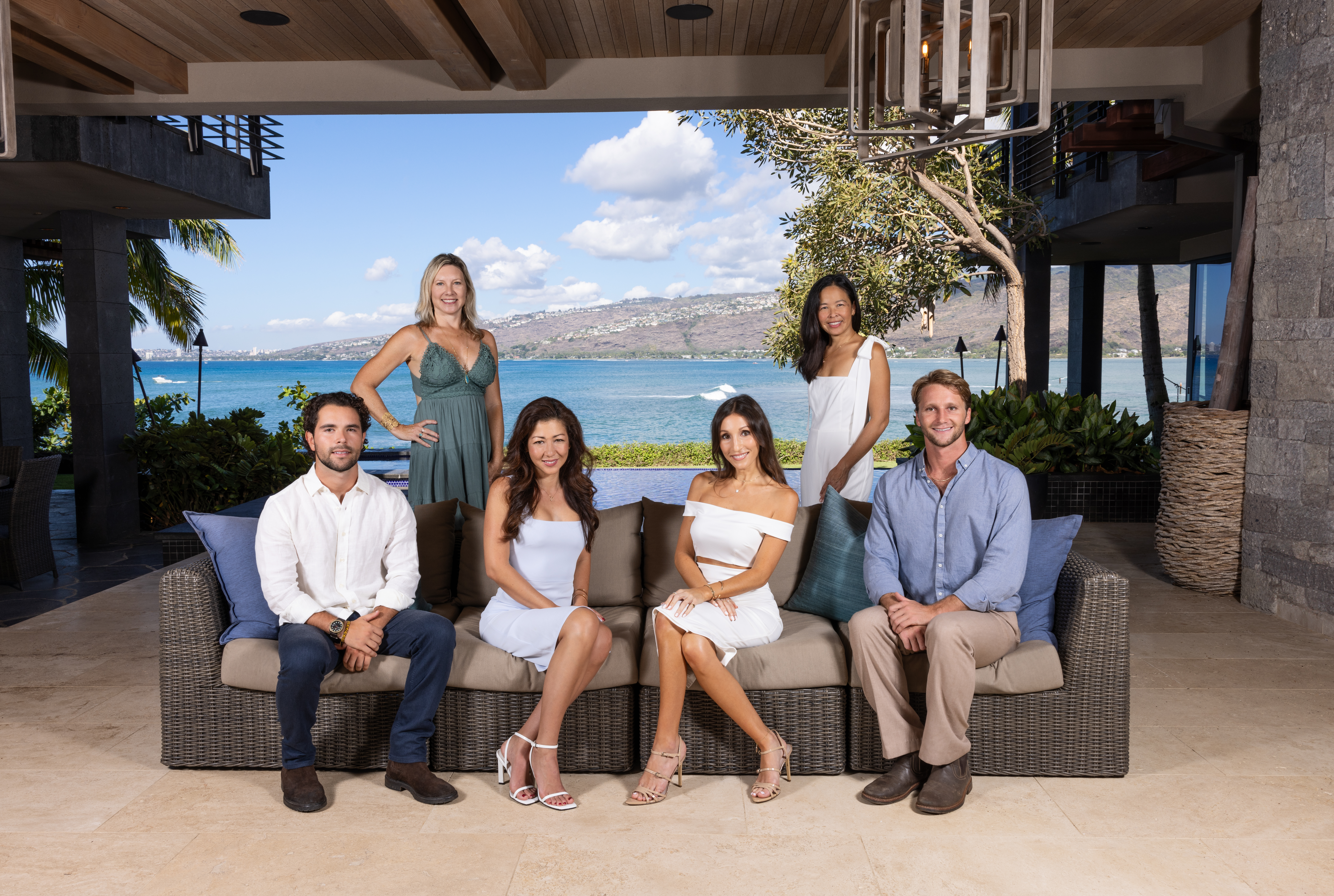 Group photography in Hawaii. 