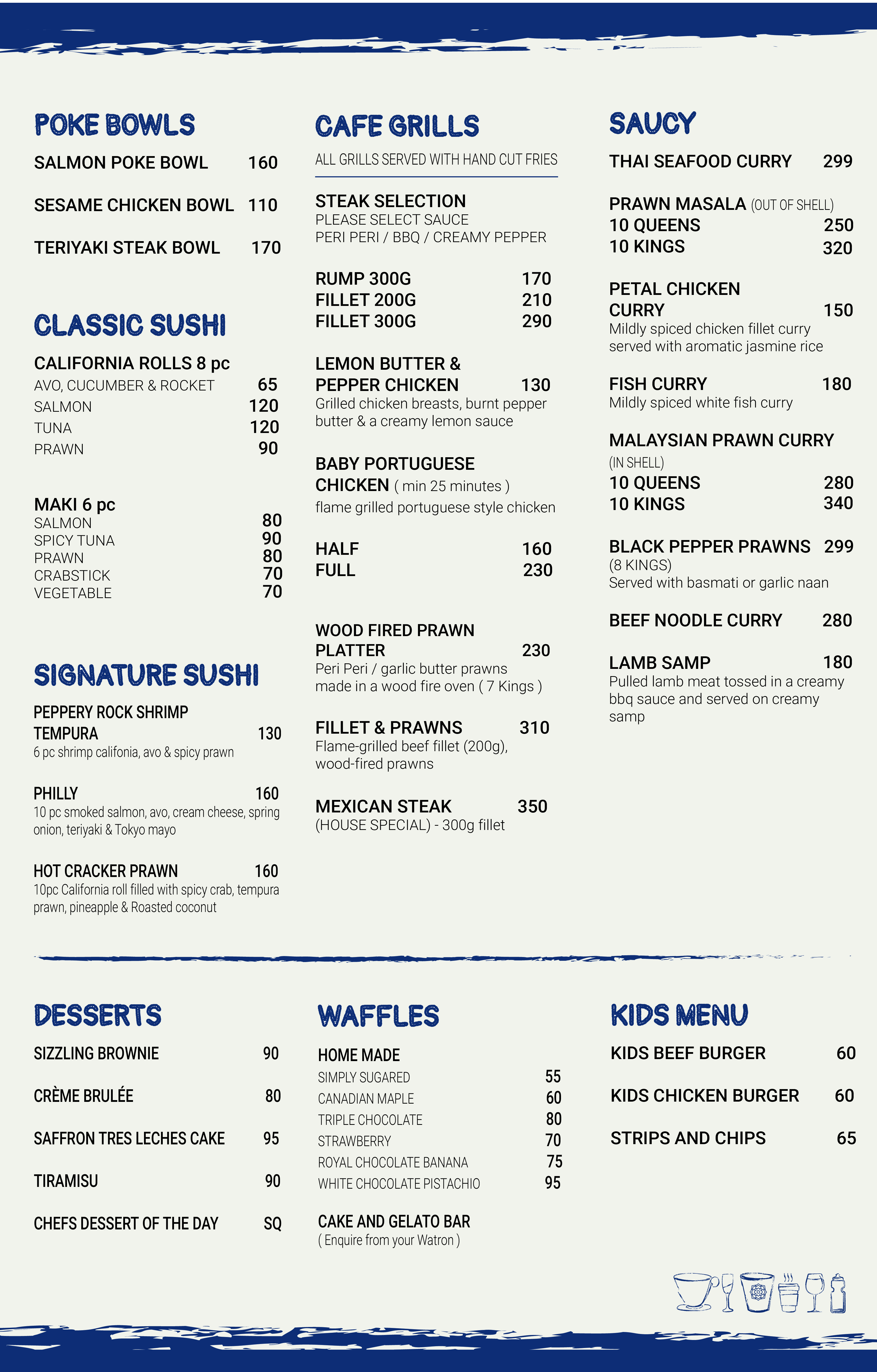 Cafe Jasmine Menu - Page 2