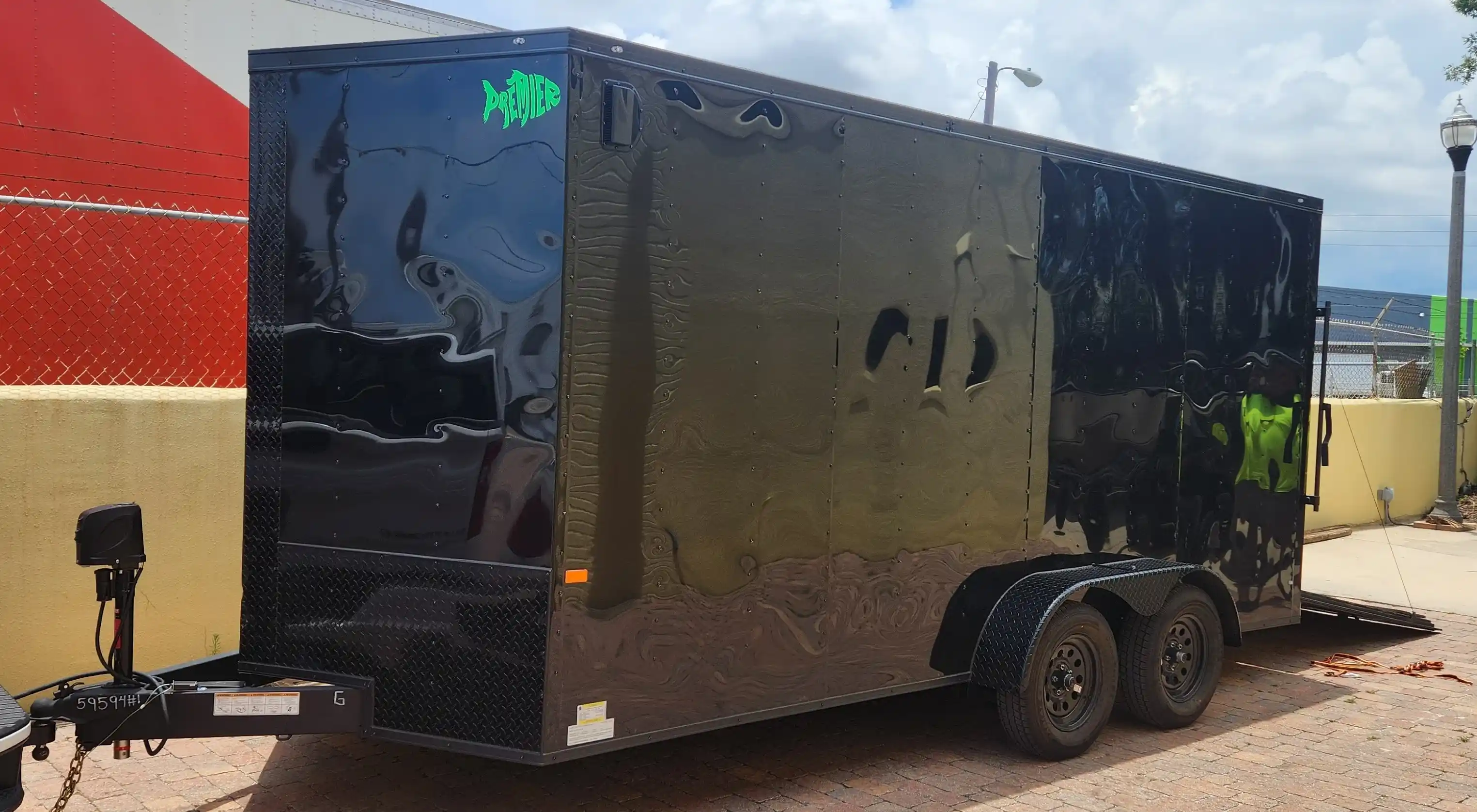 7x16 Enclosed Trailer - Premier