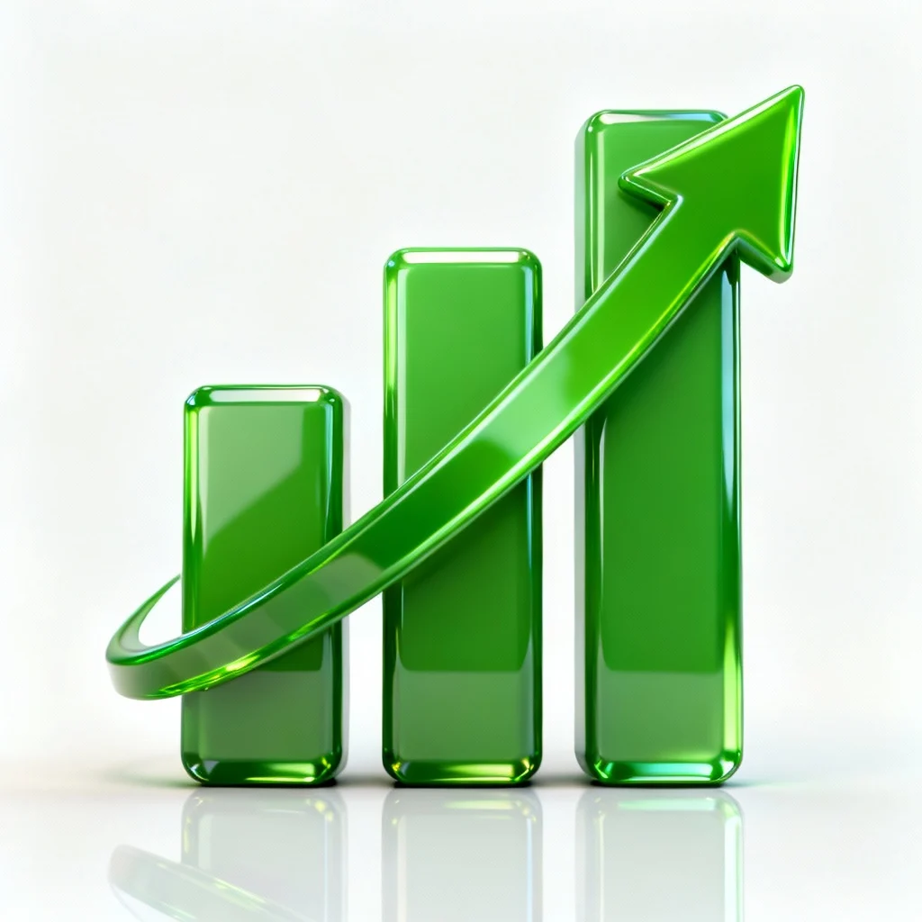 Growing Market icon