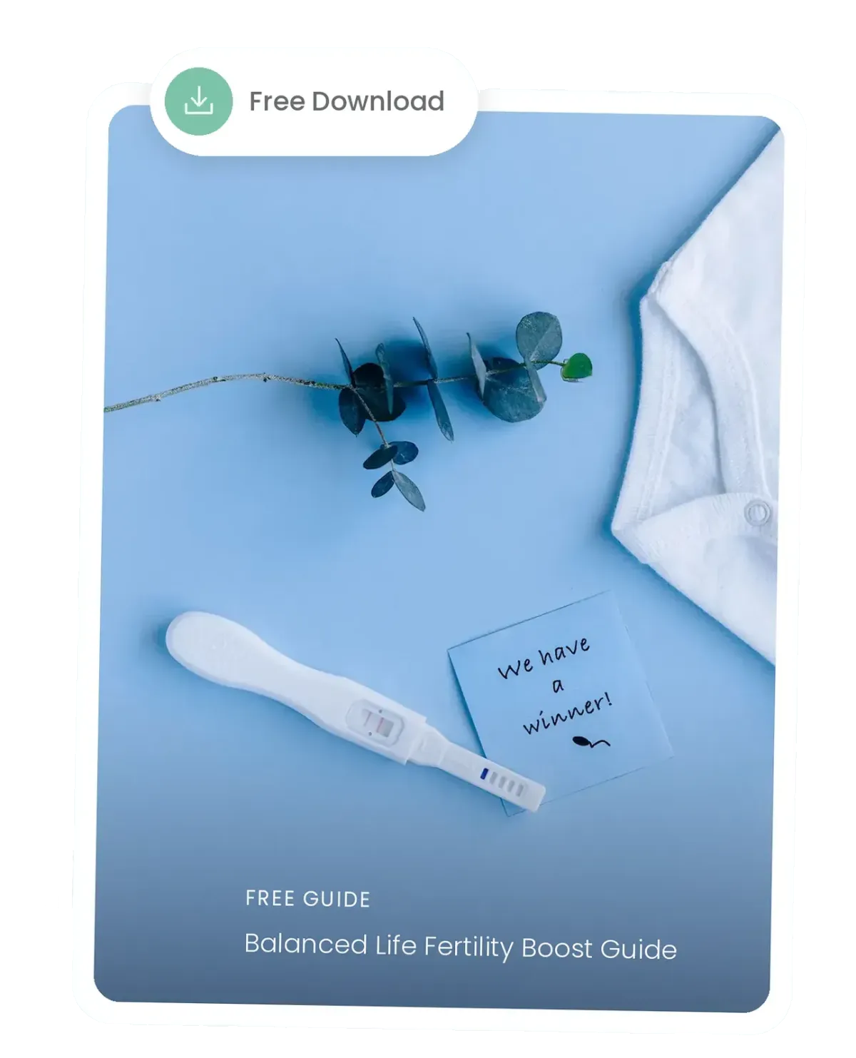 Cover of The Balanced Life Fertility Boost guide