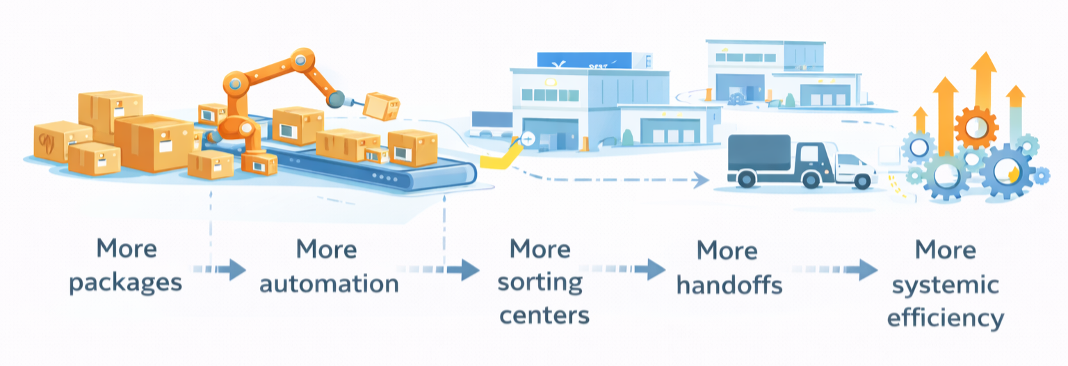traditional shipping system