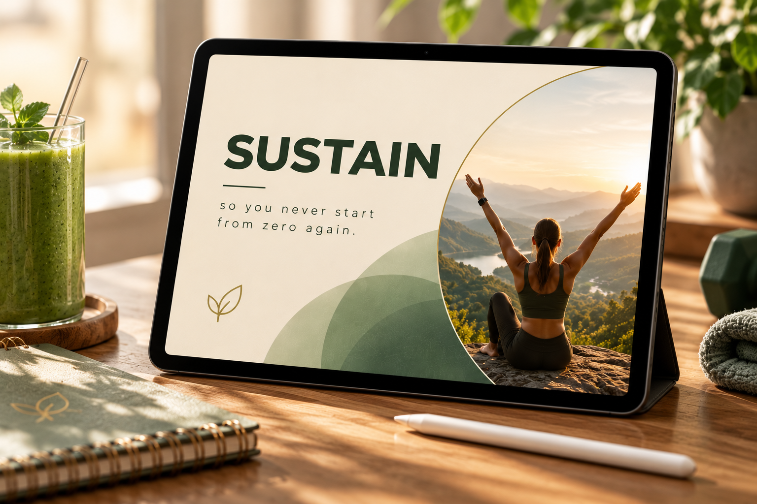 A routine you can sustain on your own