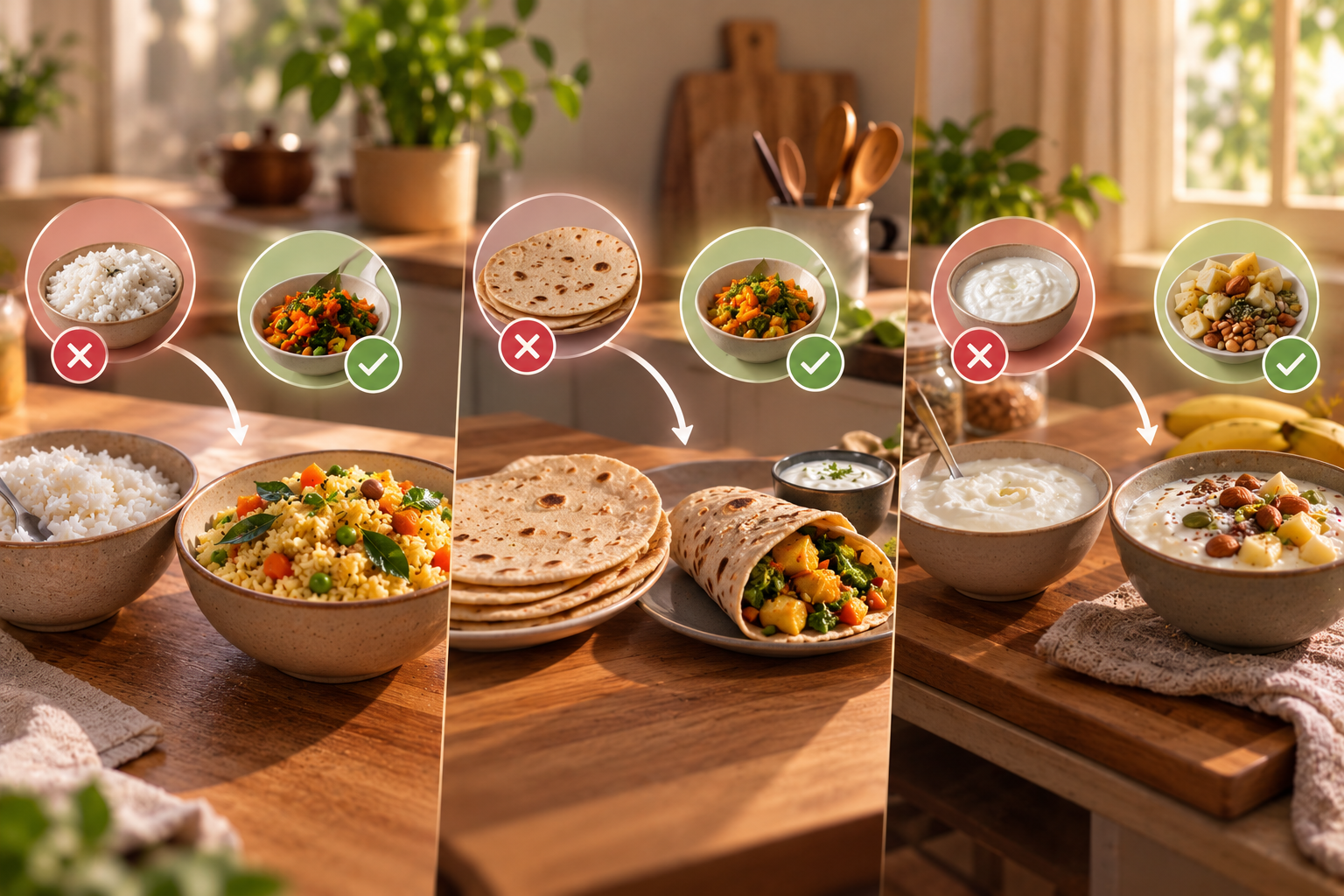 3 swaps from your own kitchen