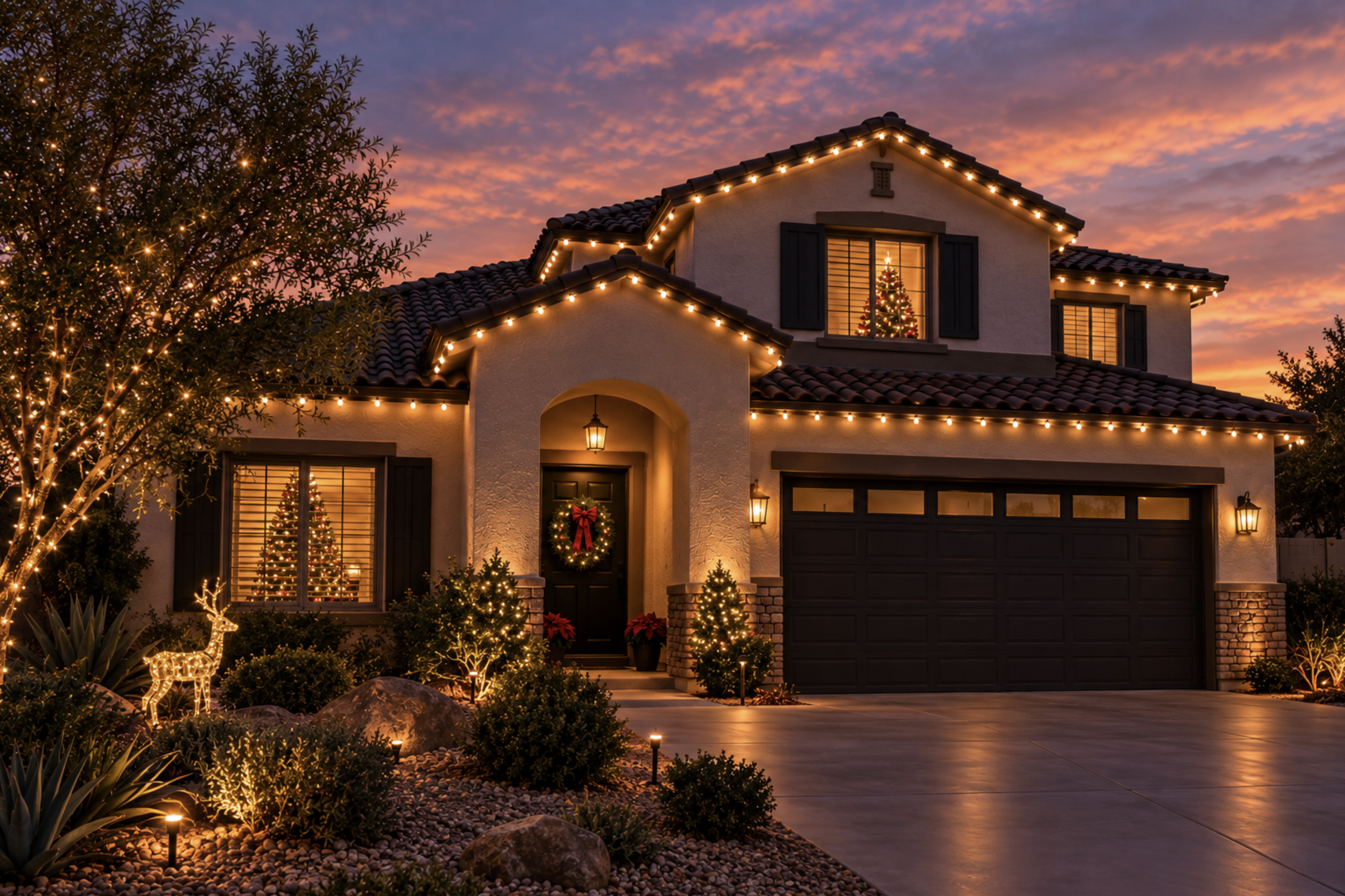 Home before Halo Home Lighting