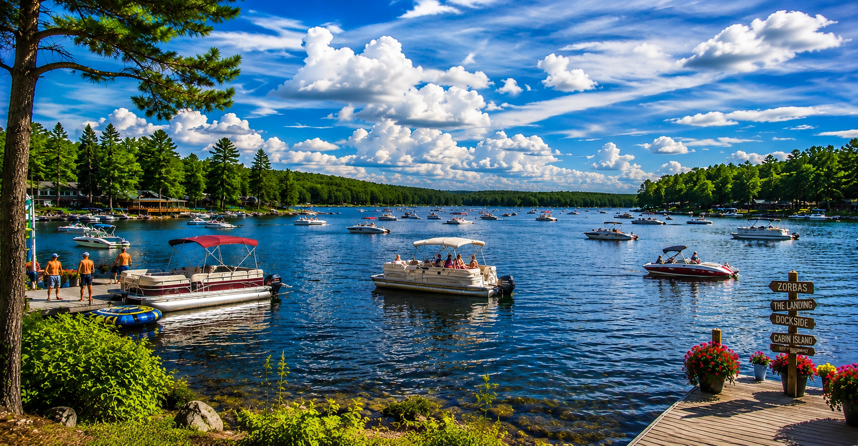 Boats on the Lake
