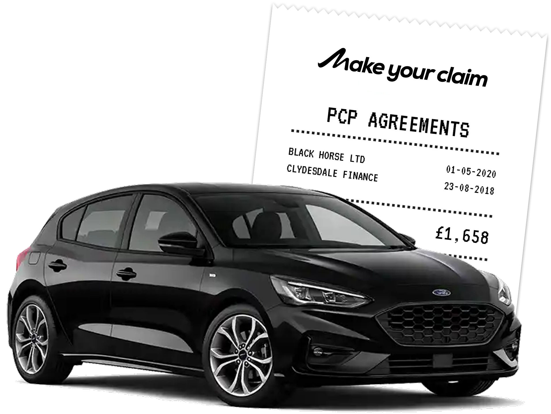 Make Your Claim receipt