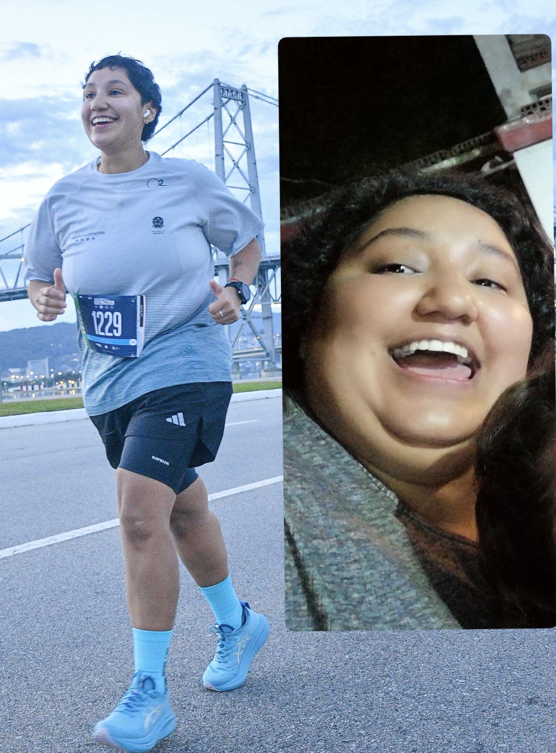 Mica Oño, antes y después