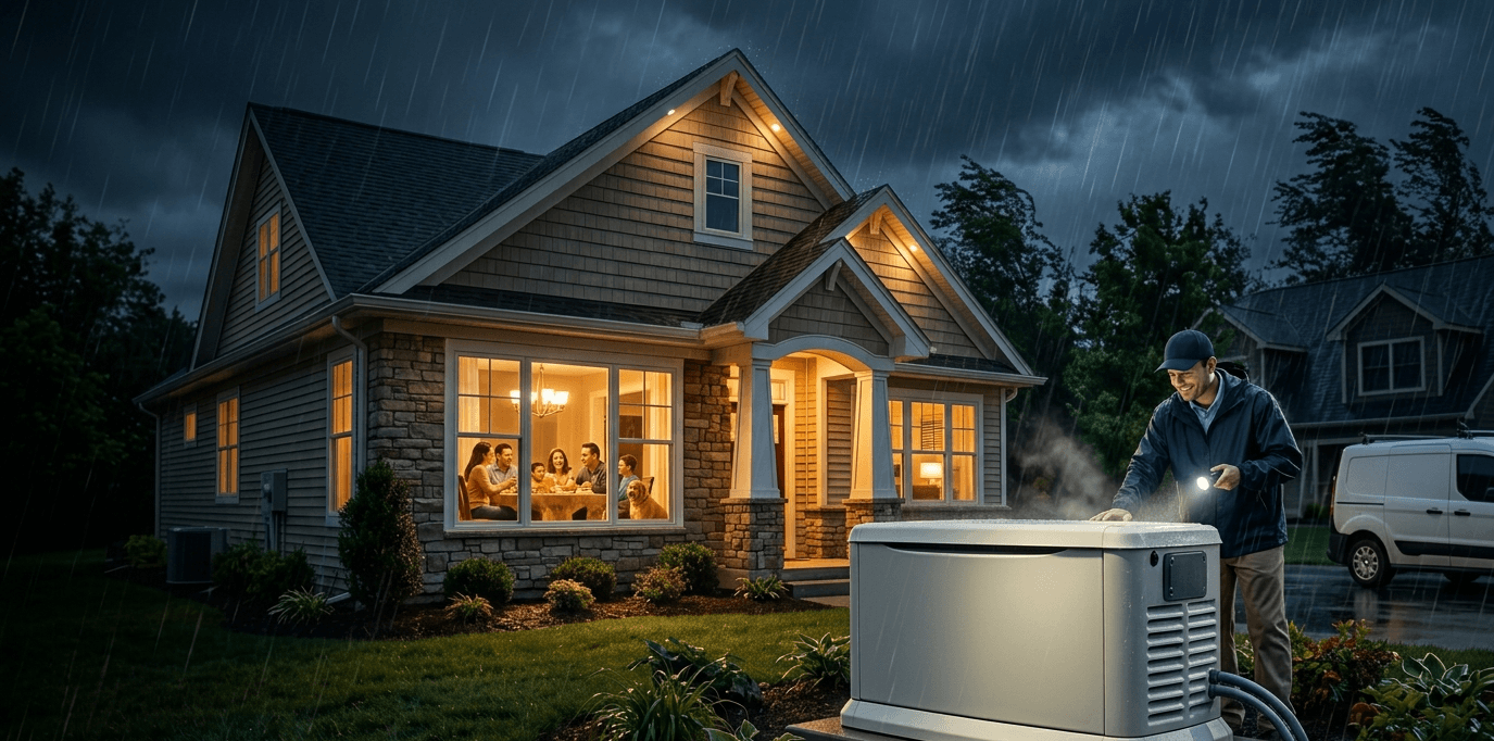 Emergency generator repair