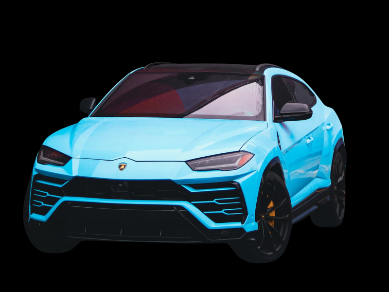 Lamborghini Urus Baby Blue With Starlights