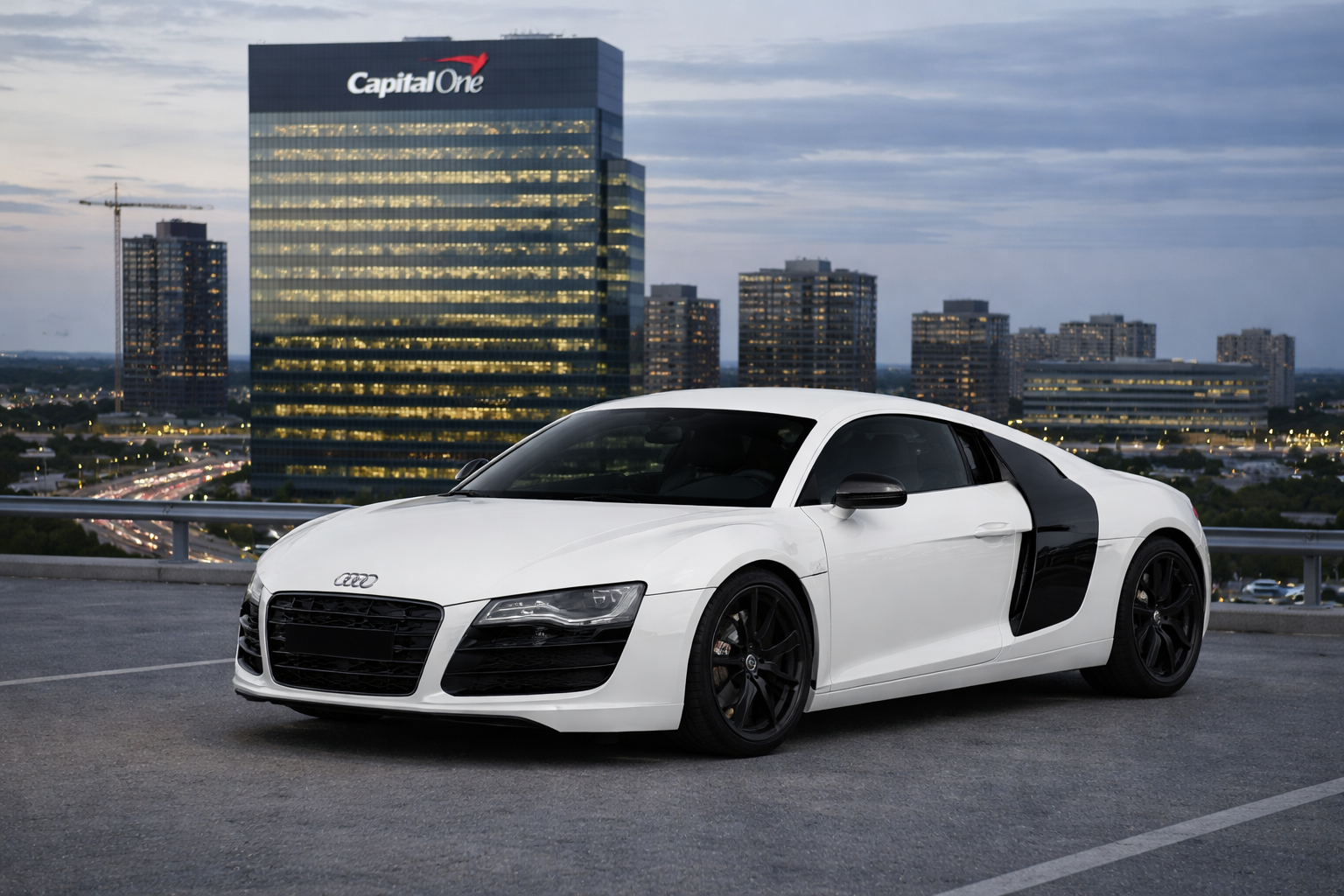 Audi R8 White