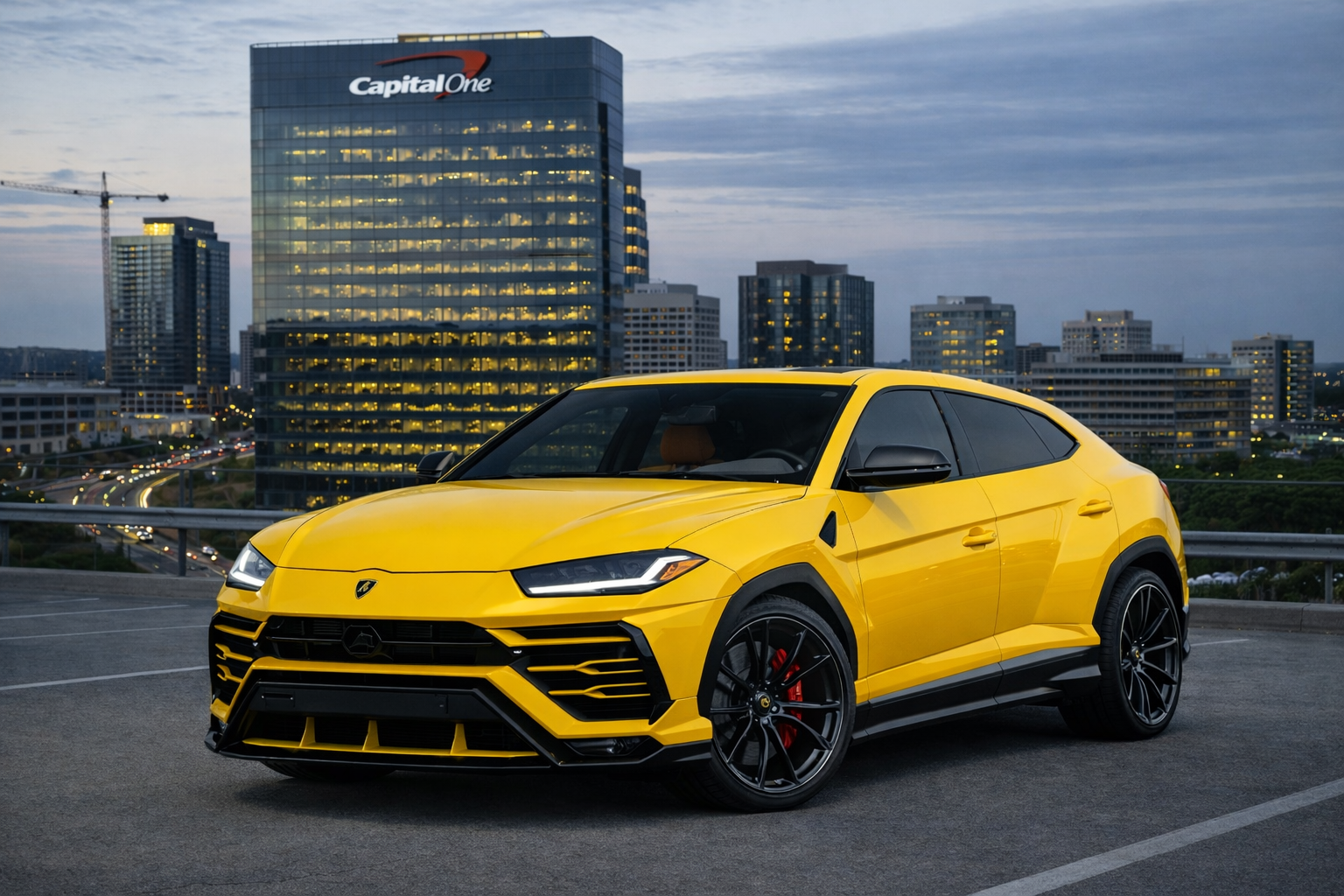 Lamborghini Urus Yellow