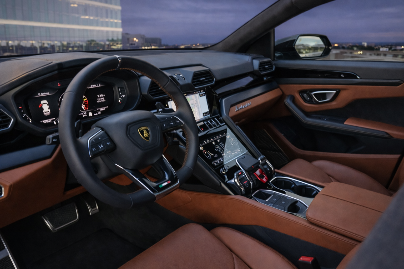 White Lamborghini Huracán