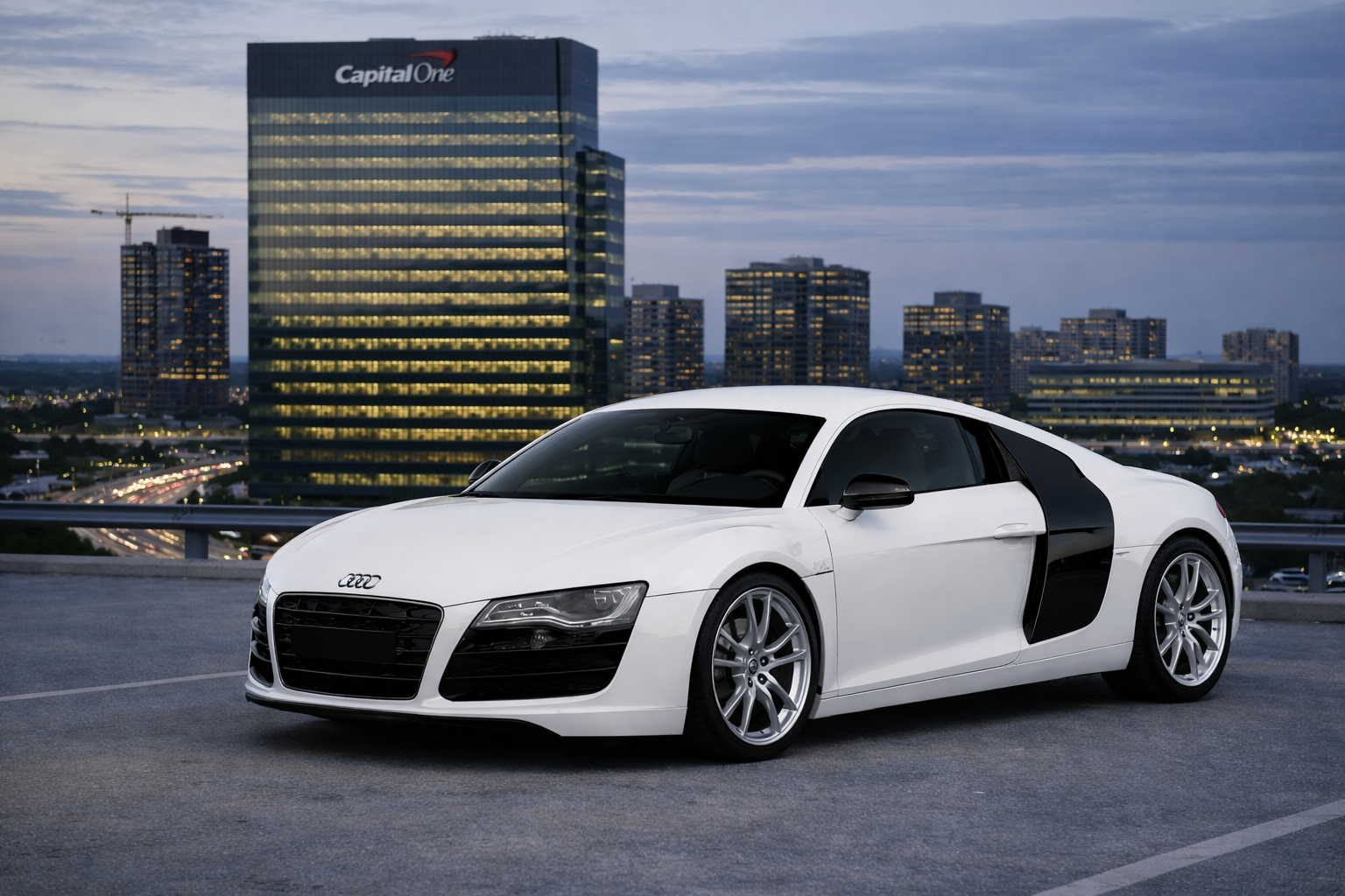 Audi R8 White